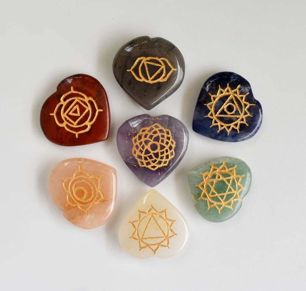 7 Chakra Stones Set