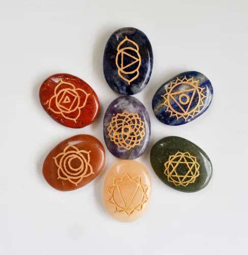 7 Chakra Stones Set