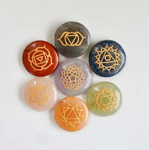 7 Chakra Stones Set