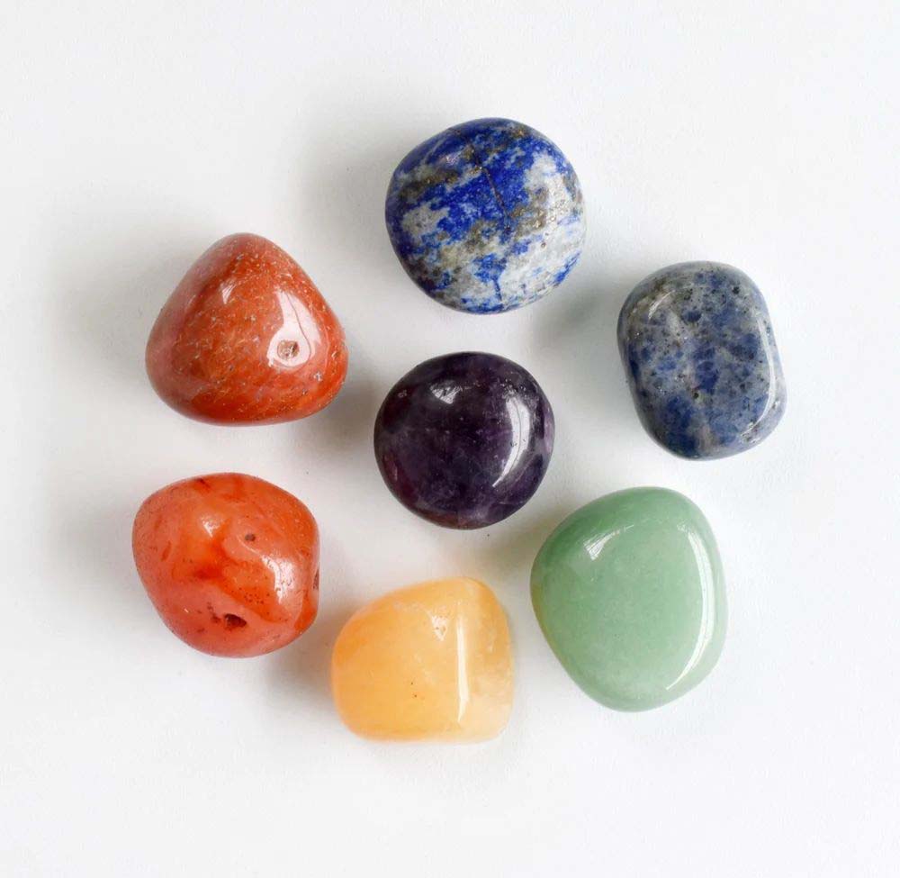 7 Chakra Tumbled Stones Set