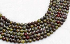 8mm African Bloodstone Beads
