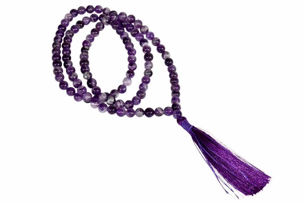 8mm Amethyst Mala