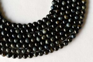 8mm Blue Tiger Eye Beads