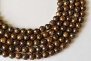 8mm Bronzite Beads