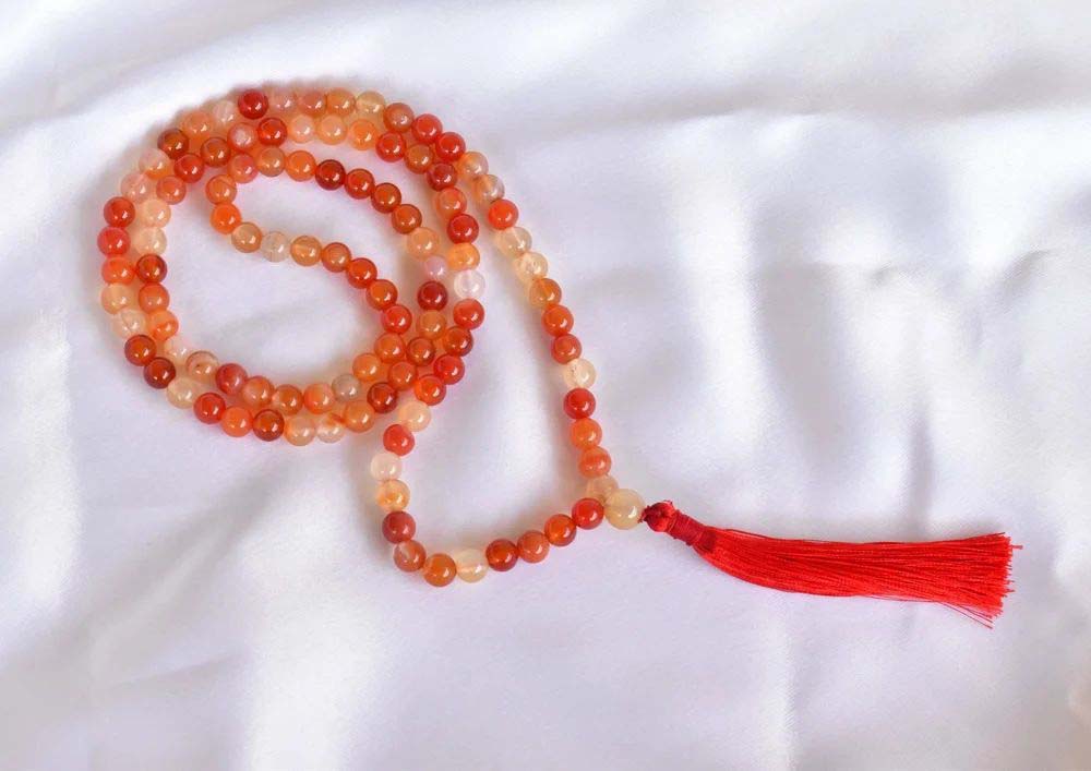 8mm Carnelian Mala