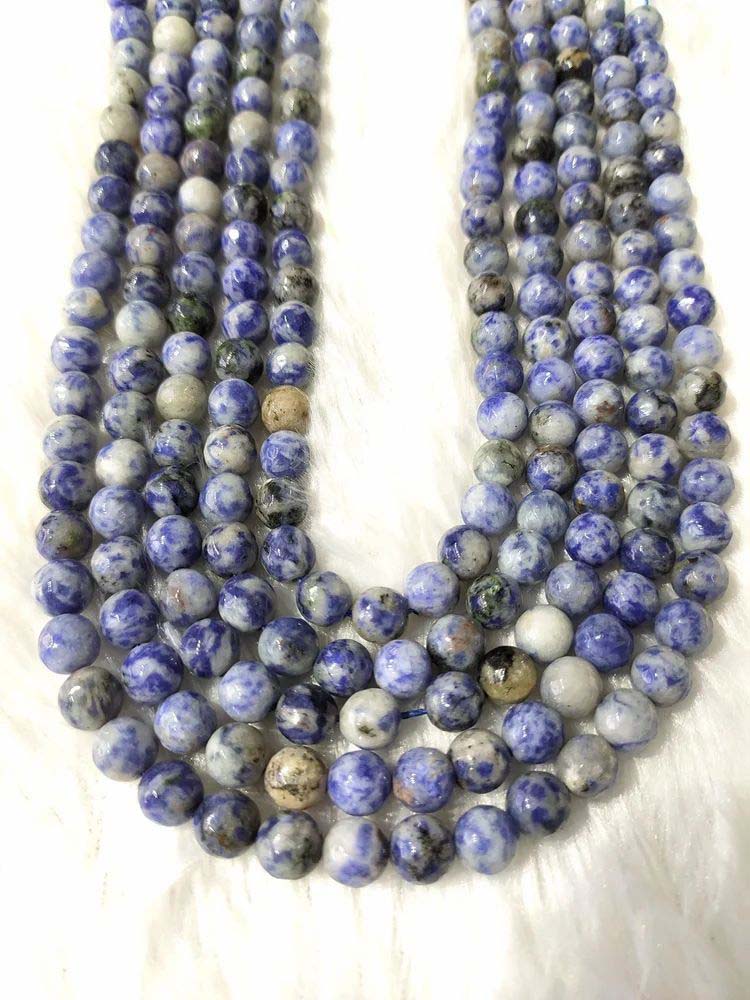 8mm Faceted Jewelry Beads Sodalite Gemstone Crystal Beads