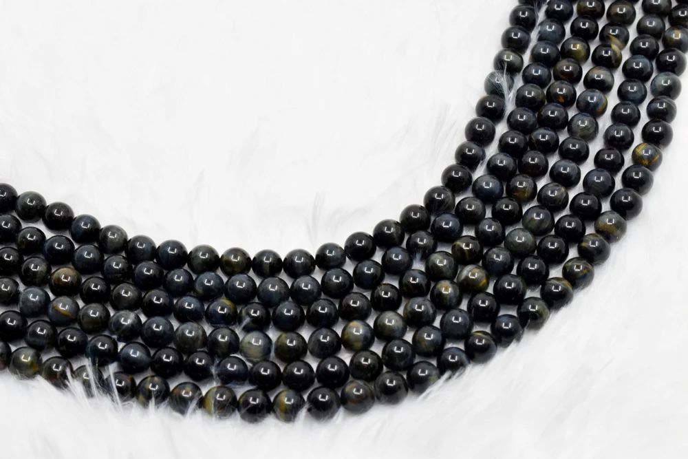 8mm Golden Obsidian Beads