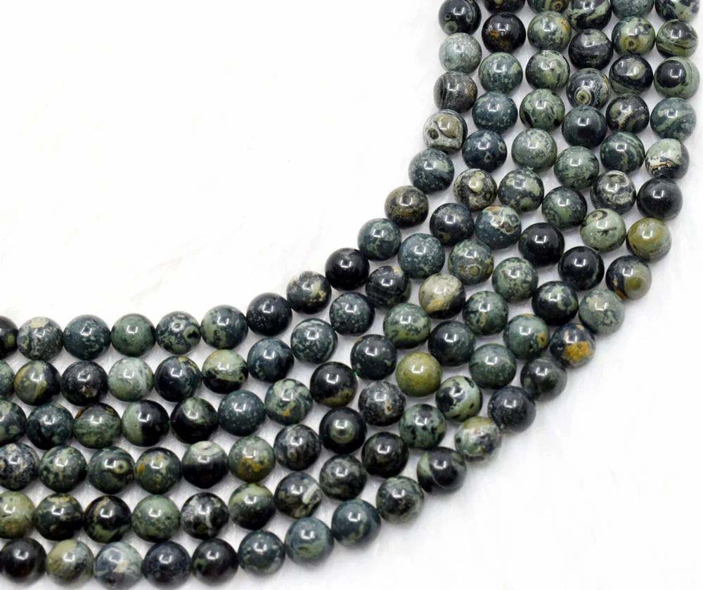 8mm Kambaba Jasper Beads
