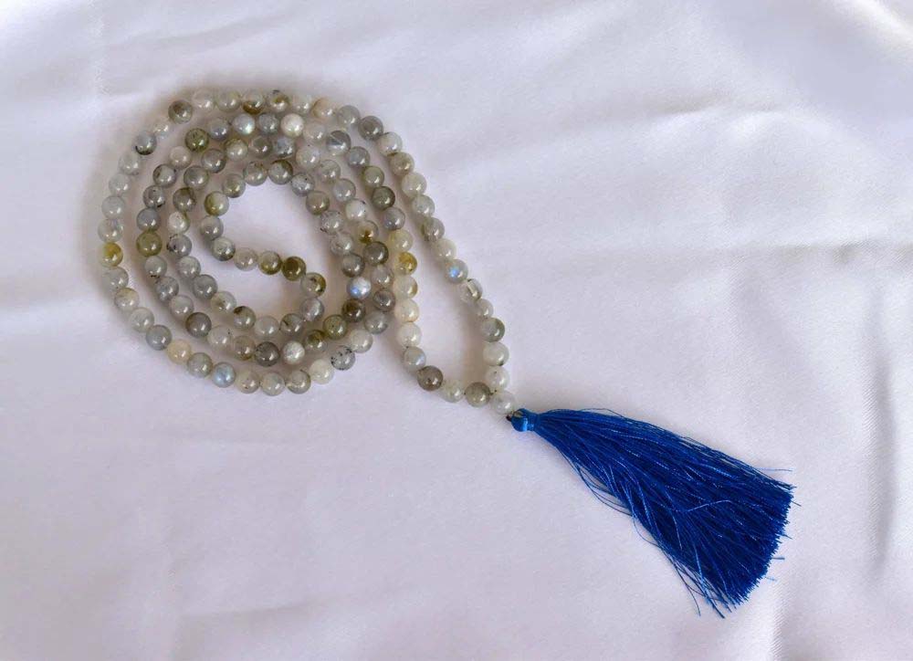 8mm Labradorite Mala