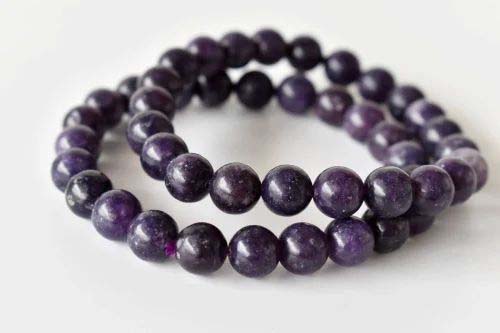 8mm Lepidolite Crystal Bracelet