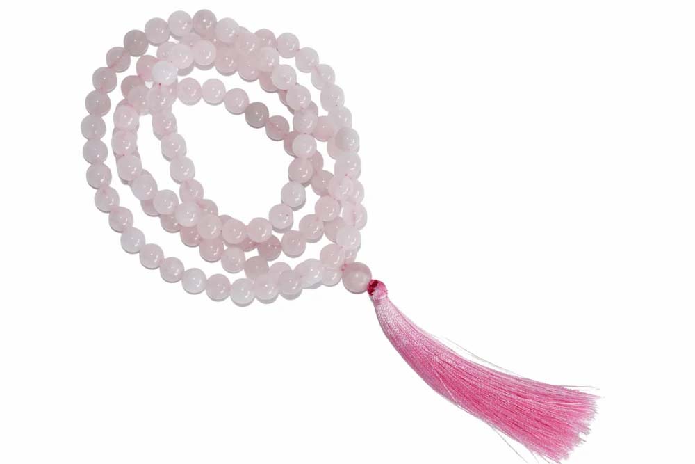 8mm Rose Quartz Mala