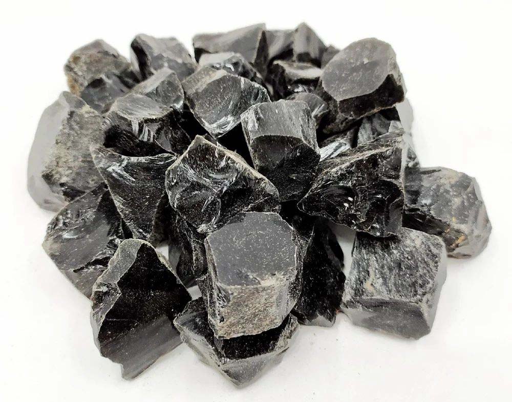 Black Obsidian Rough Stone