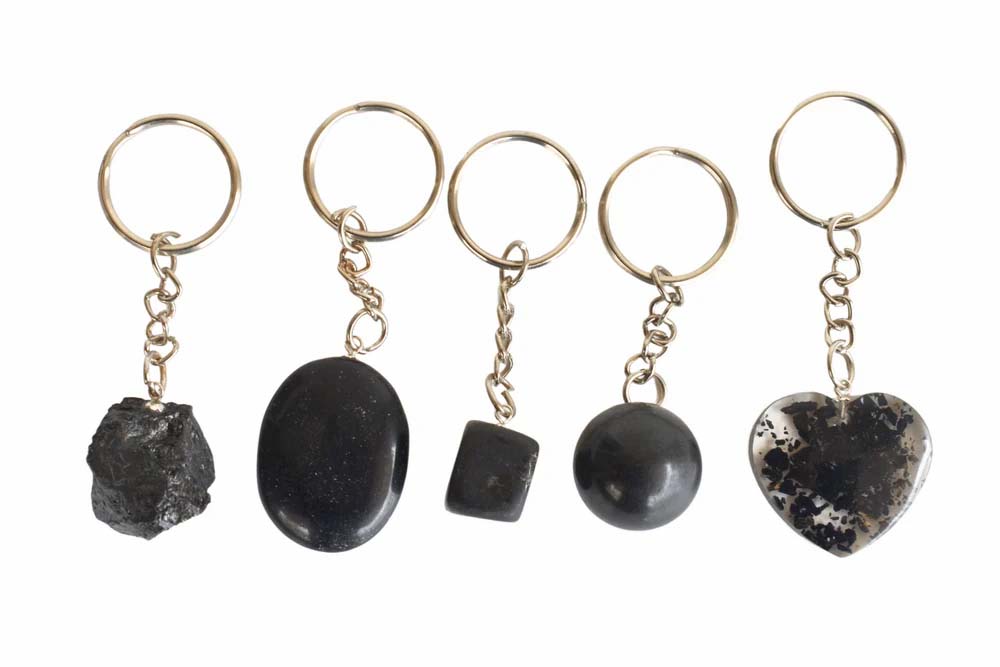 Black Tourmaline Key Chain