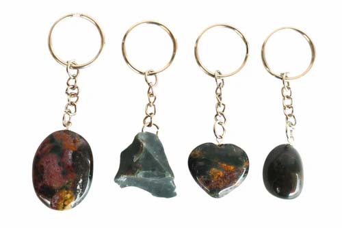 Bloodstone Key Chain
