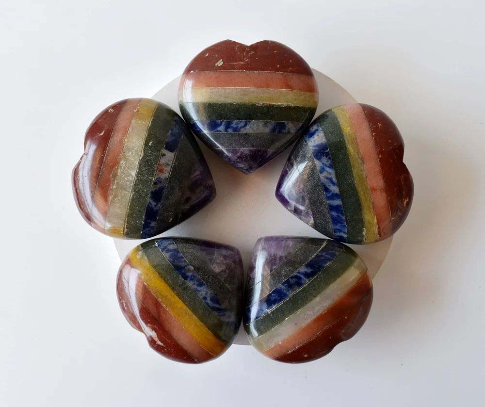 Bonded Chakra Heart Crystal