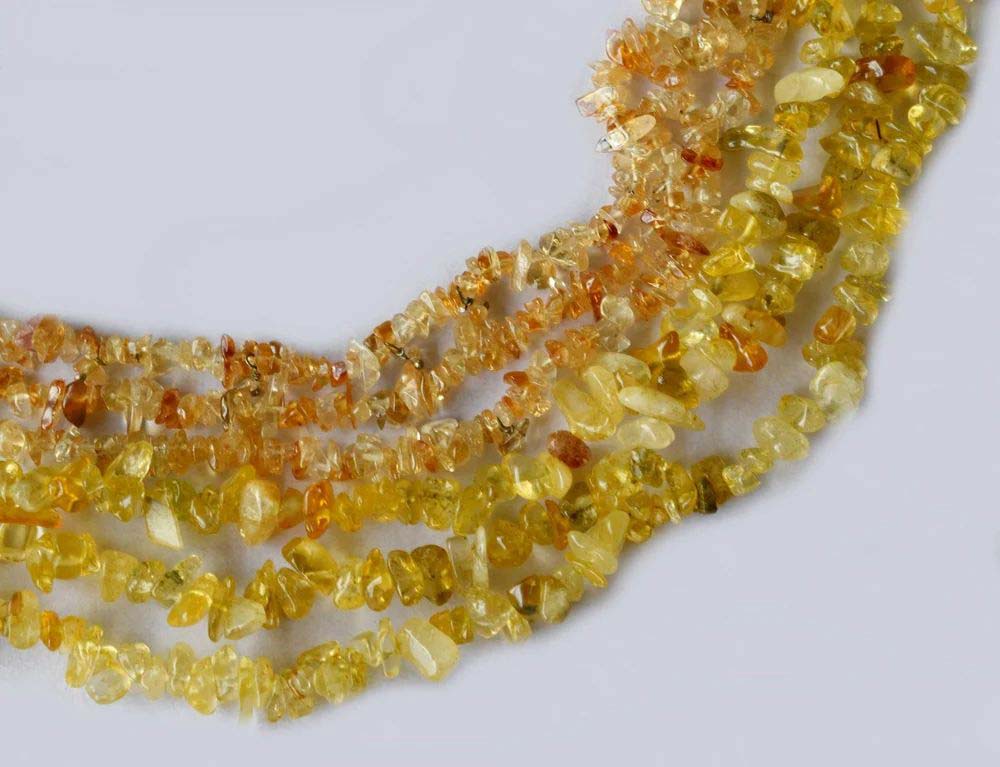 Citrine Chips Beads