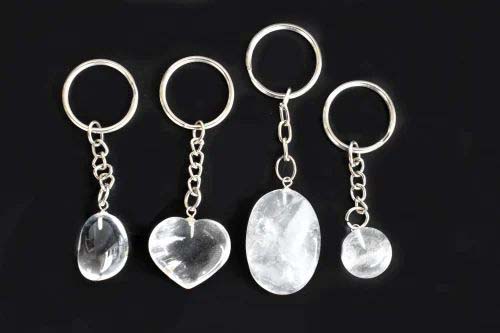 Crystal Quartz Key Chain