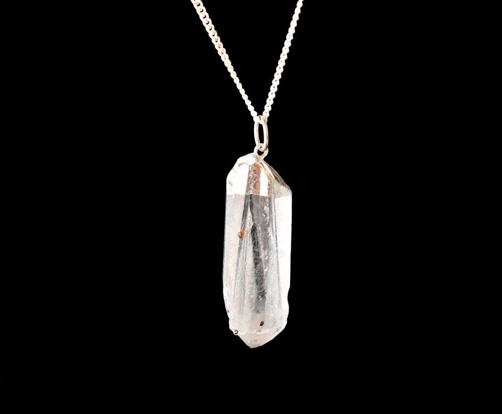 Crystal Quartz Rough Stone Pendants