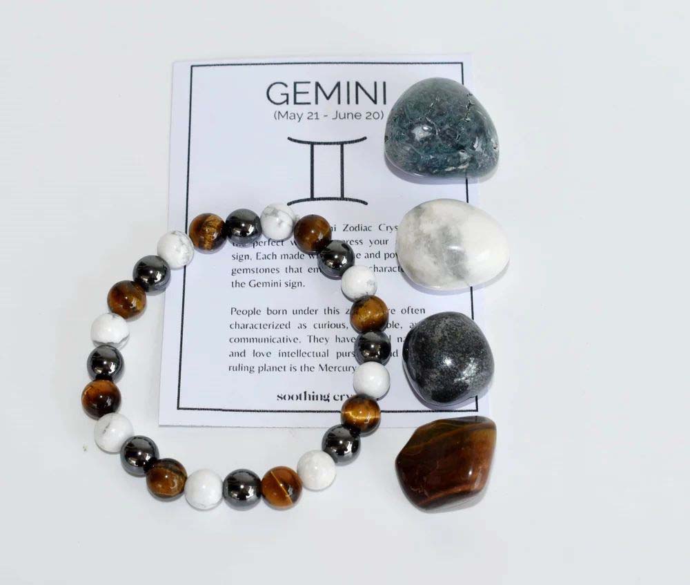 Gemini Zodiac Crystal Kit