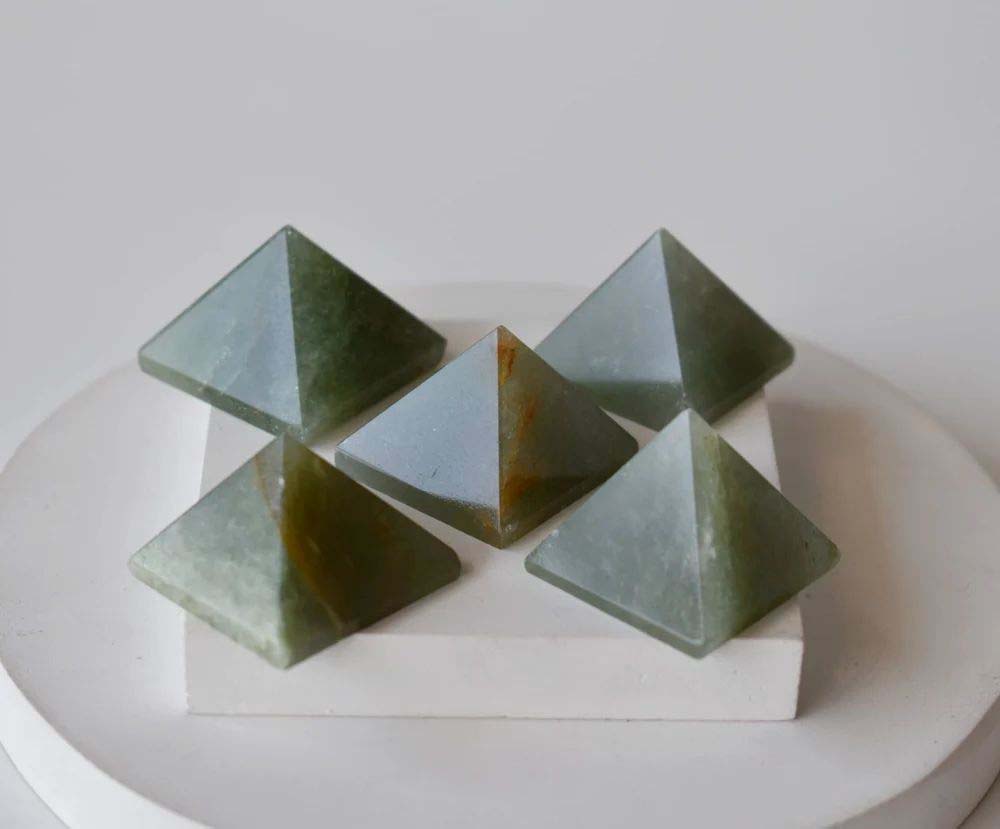 Green Aventurine Crystal Pyramids