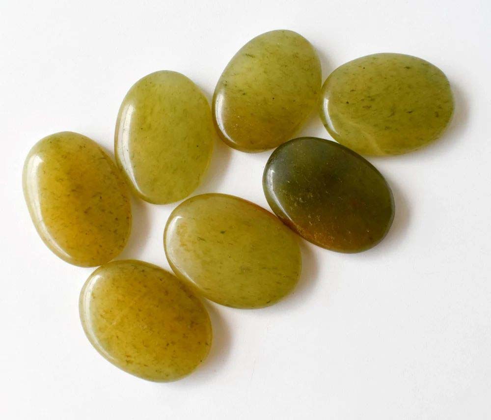 Green Aventurine Worry Stone for Crystal Healing