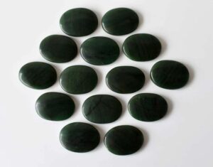 Green Jade Flat Stone