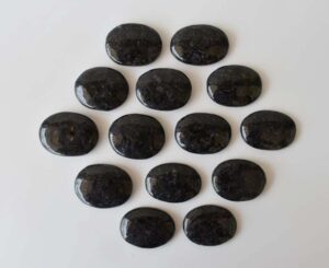 Indigo Gabbro Flat Stone