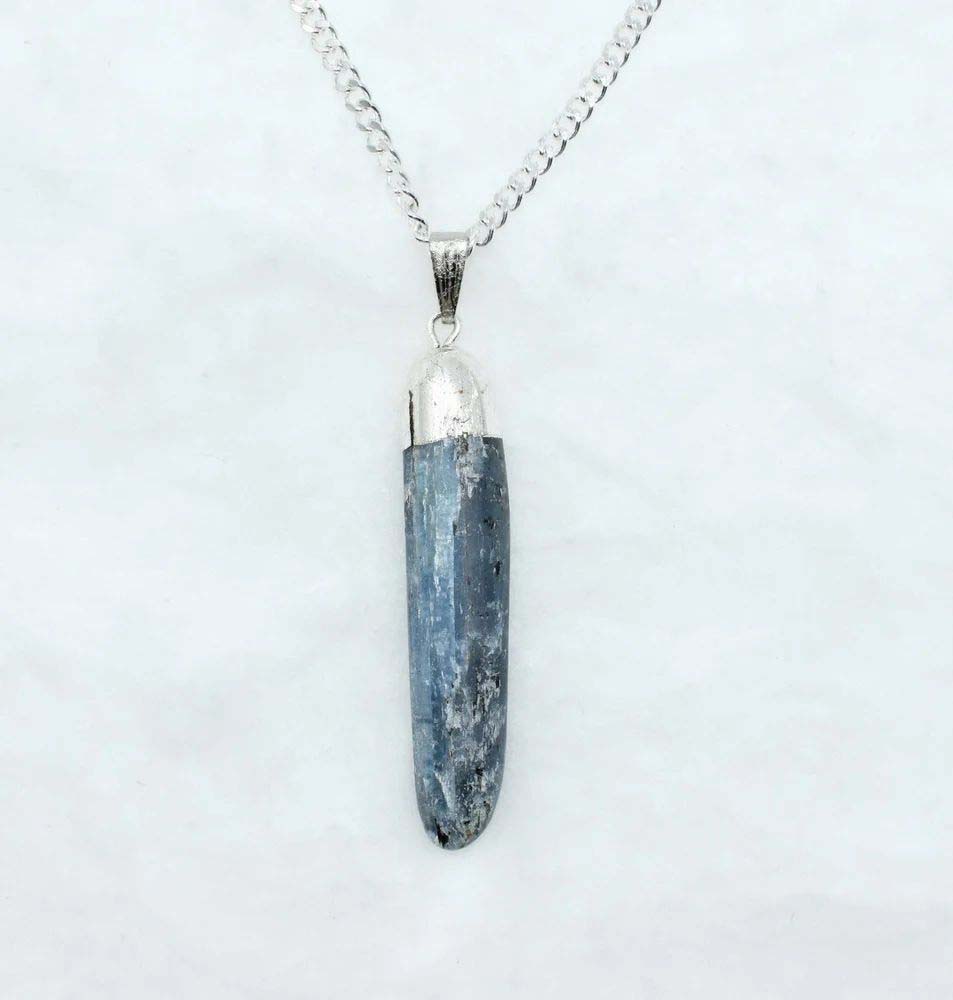 Kyanite Rough Stone Pendant