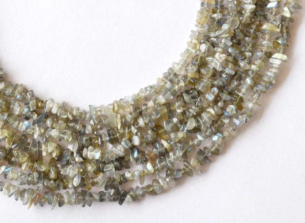 Labradorite Chips Beads