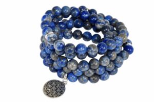 Lapis Lazuli Beads Mala Bracelet