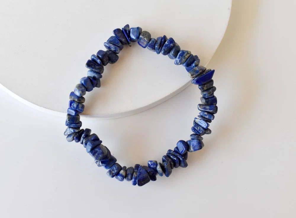 Lapis Lazuli Chip Bracelet