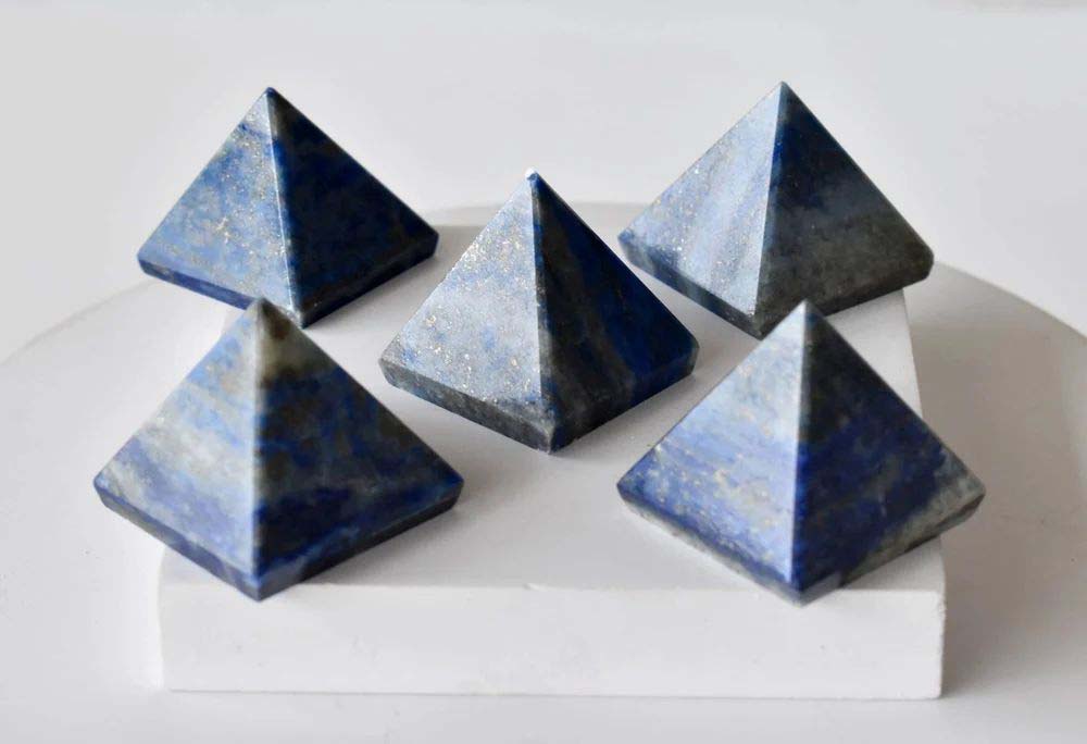 Lapis Lazuli Crystal Pyramids