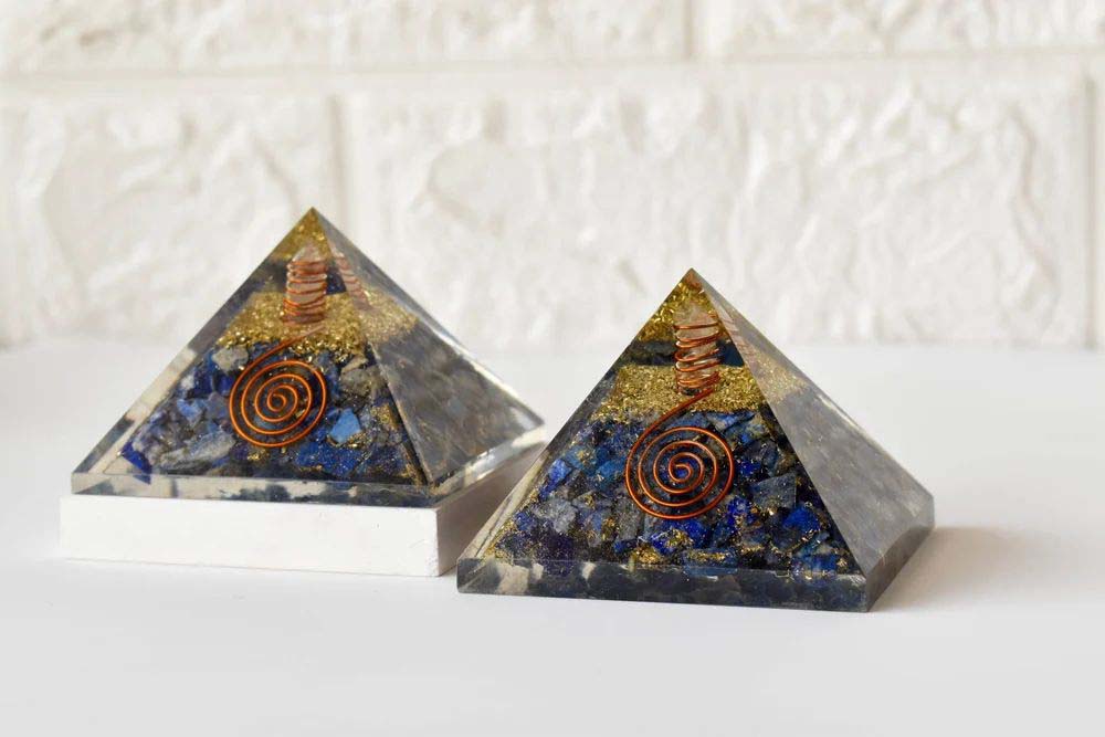 Lapis Lazuli Orgone Pyramid