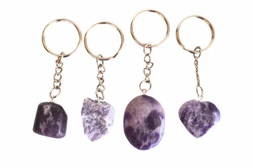 Lepidolite Key Chain