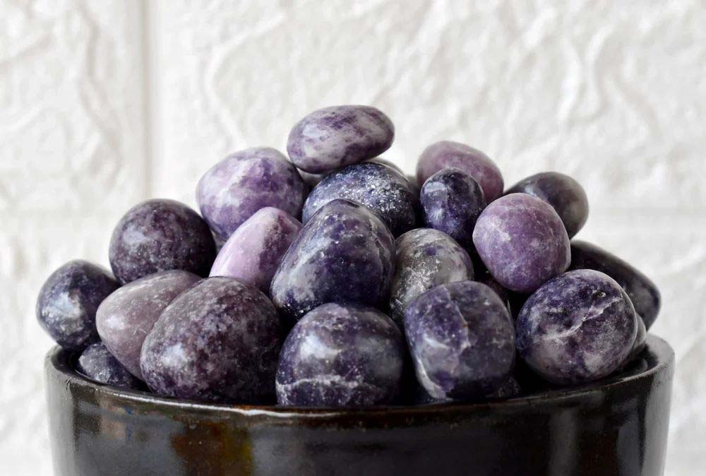 Lepidolite Tumbled
