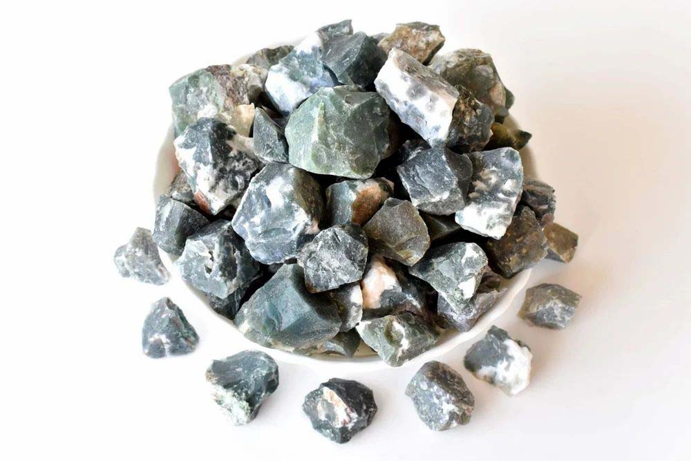 Moss Agate Rough Stone