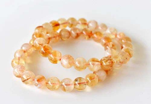 Natural Citrine Crystal Bracelet