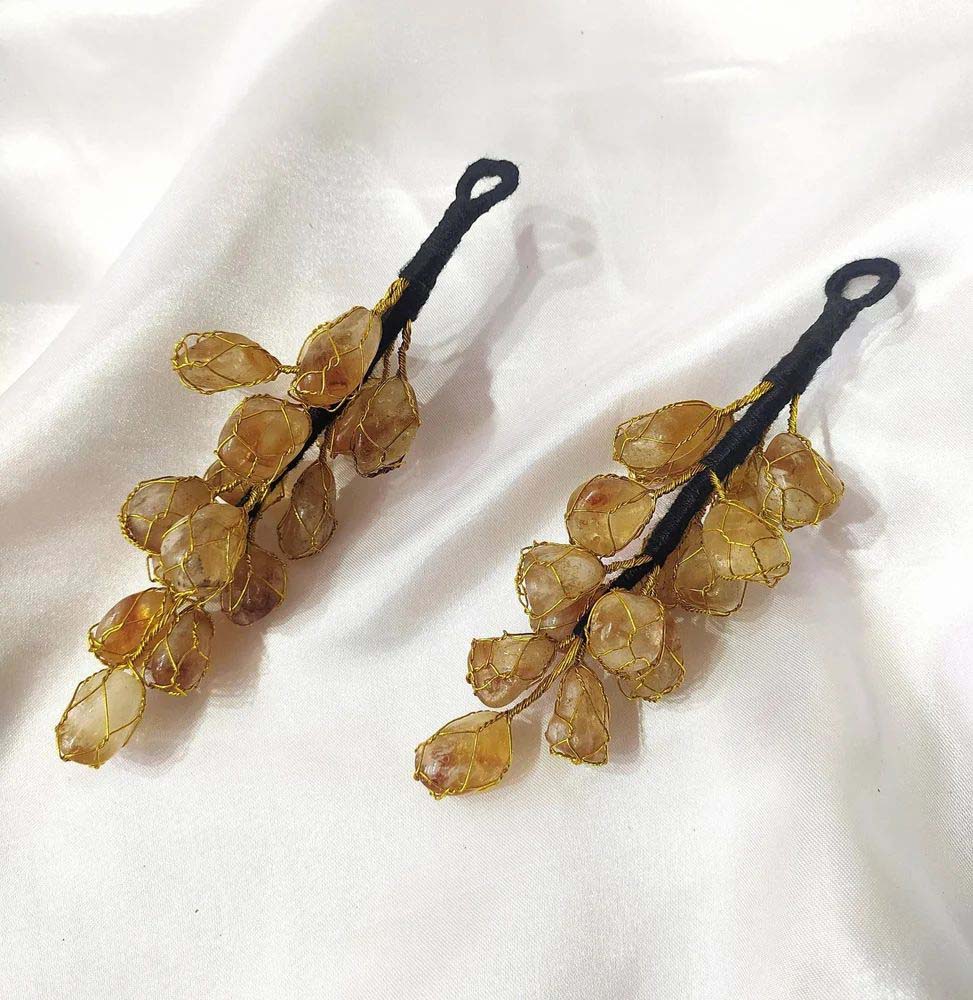Natural Citrine Tumble Stone Hanger