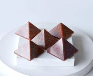 Orange Aventurine Crystal Pyramids