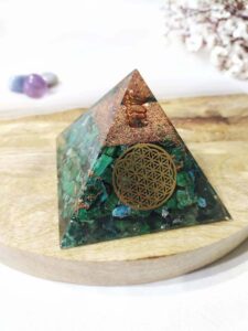 Orgone Pyramid  Malachite Pyramid  Crystal Energy Pyramid