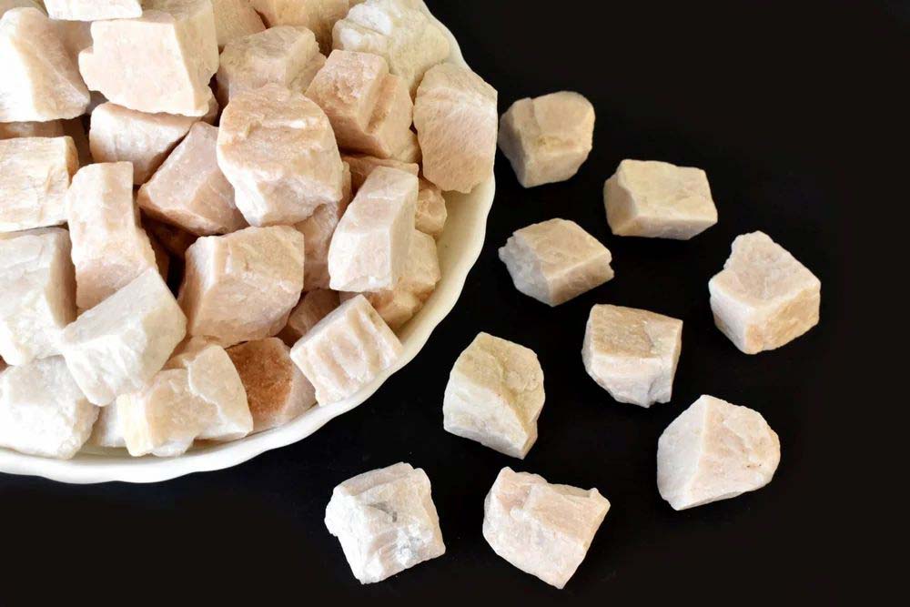 Peach Moonstone Rough Stone