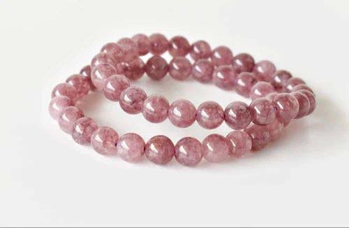 Pink Tourmaline Crystal Bracelet