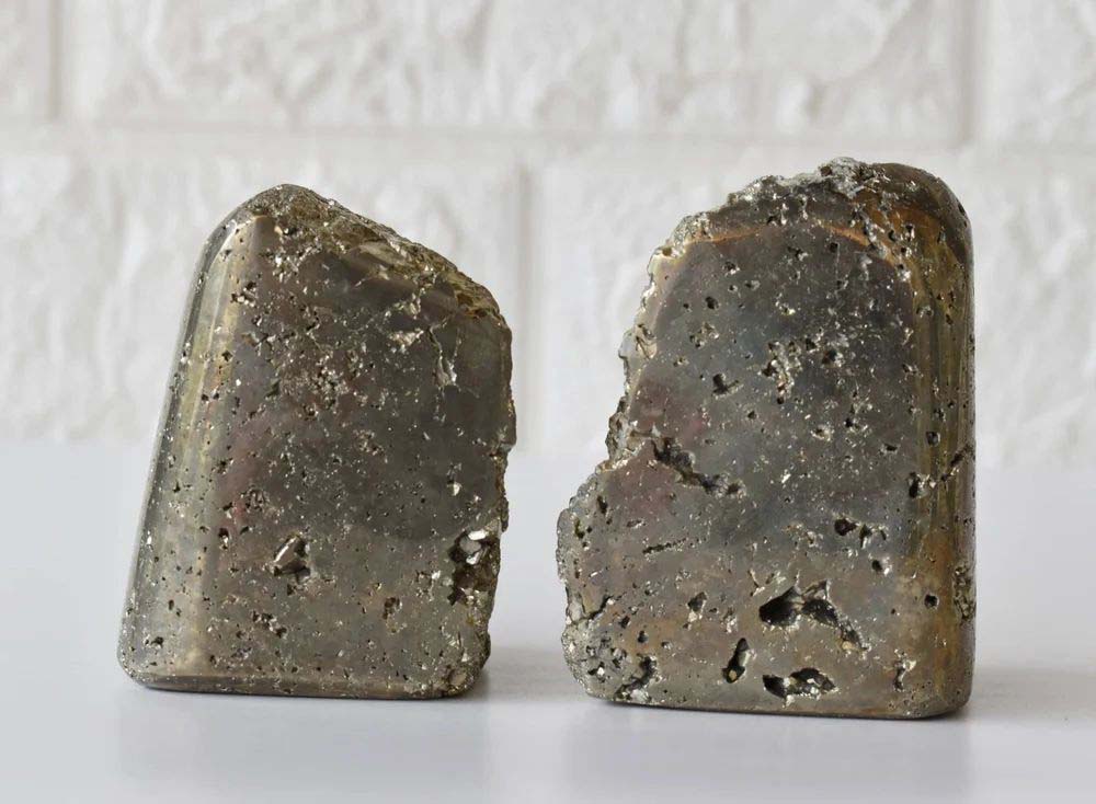 Pyrite Druzy Freeform Crystal