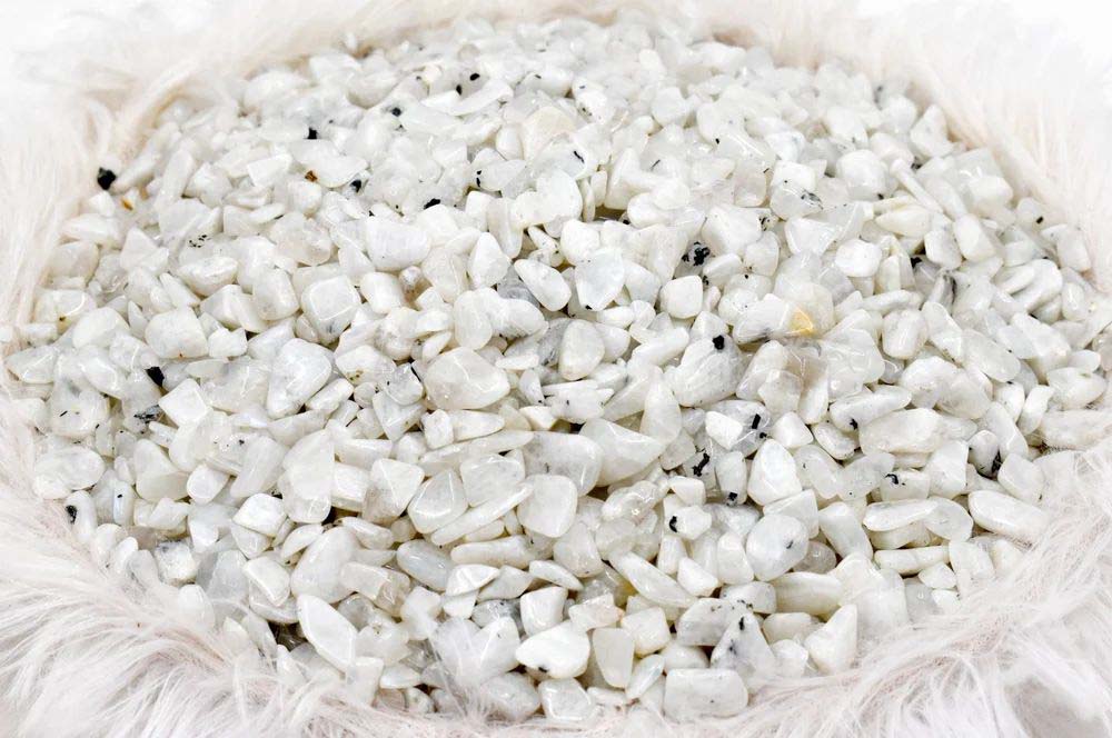 Rainbow Moonstone Gemstone Chips