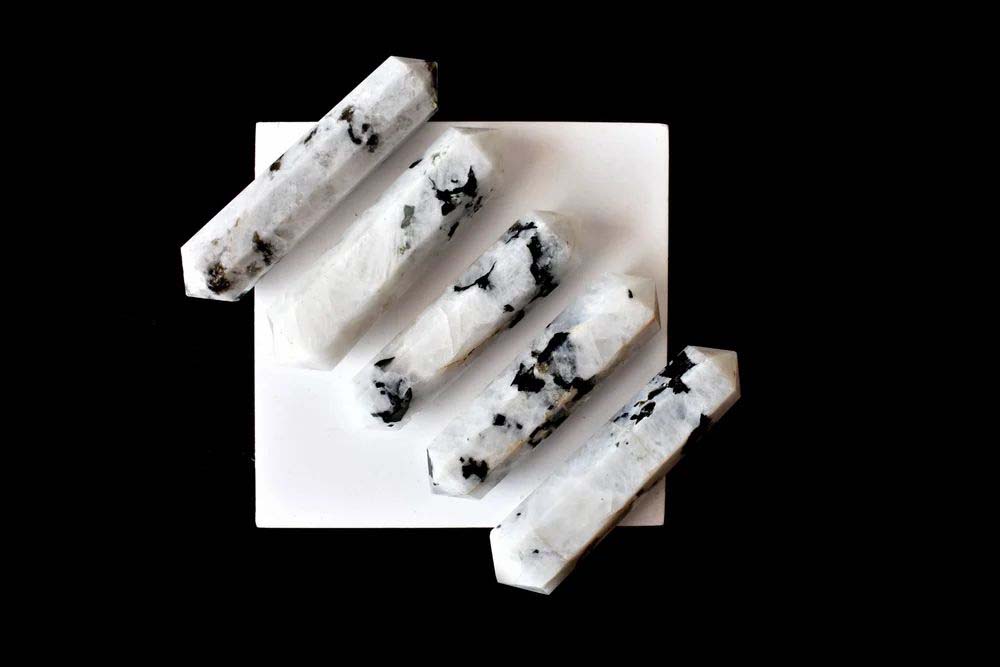 Rainbow Moonstone Points