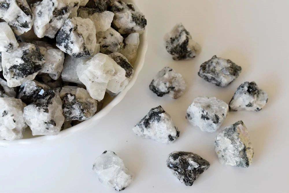 Rainbow Moonstone Rough Stone