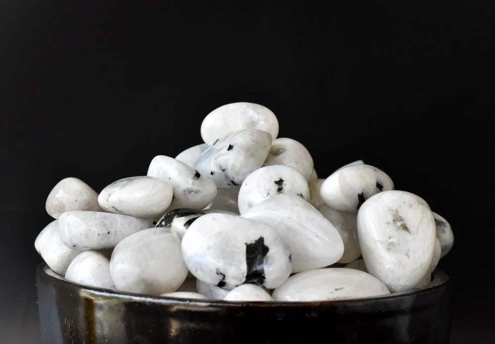 Rainbow Moonstone Tumbled