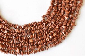 Red Jasper Chips Beads