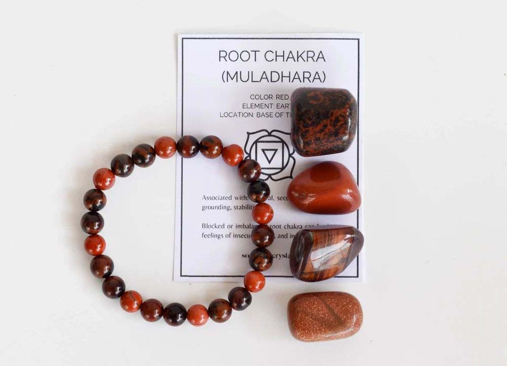 Root Chakra Crystal Kit