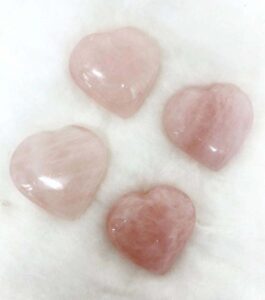 Rose Quartz Heart Crystal